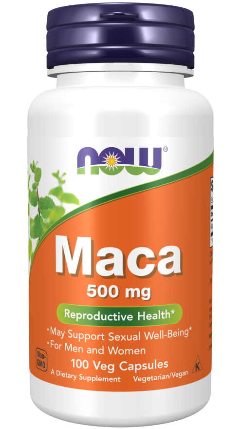 Now Foods Maca 500mg 100cap